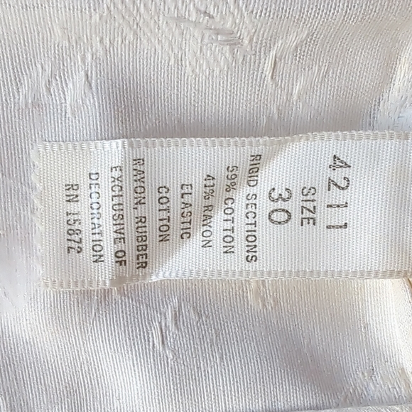 Antique corset with garters - Picture 10 of 14